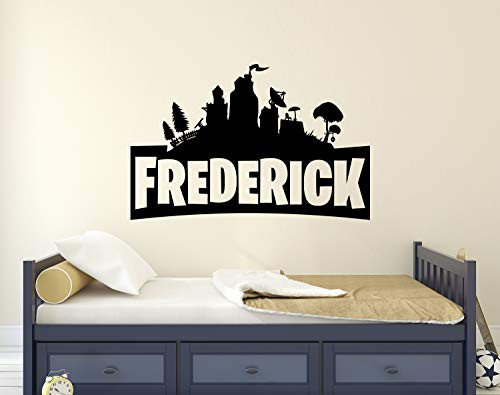 Custom Name Wall Decal _ Famous Game Wall Decor _ Home Bedroom Nursery Playroom Mural Vinyl Sticker _22 inch W x 14 inch H_ Custom Name Wall Decal _ Famous Game Wall Decor _ Home Bedroom Nursery Playroom Mural Vinyl Sticker _22 inch W x 14 inch H_