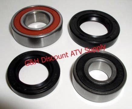 QUALITY Front Wheel Axle Bearing  and  Seals Kit for the Yamaha YFM 660 660R Raptor ATV