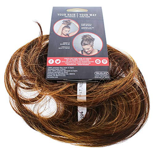 Highlight Wrap Color R28S GLAZED FIRE _ Hairdo Extensions Tousled Hair Tru2Life Heat Friendly Synthetic Hairpiece Multiple Lengths