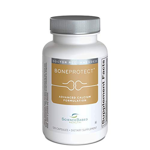 BoneProtect _ Advanced Calcium Supplement for Bone Health _ 800 Mg. Calcium_ Vitamin D_ Vitamin K_ Soy Isoflavones_ Hesperidin_ Green Tea Extract _ 120 Capsules