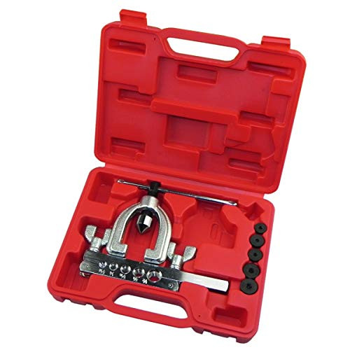 SAE Standard 45 Degree Double Single Tube Nut Brake Line Flare Flaring Kit Tool _C_3_5_