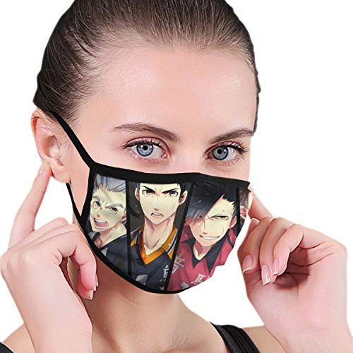 Baixru Washable Reusable Women Men Haikyuu M_A S_K