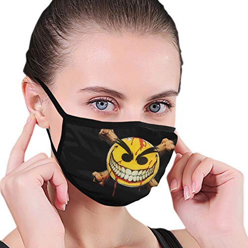 Baixru Washable Reusable Women Men Smiley M_A S_K