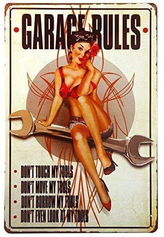 Xuship Pi_N Up Gi_Rl Posters Bar Signs for Home Decor Wood Bar Signs for Home Bar Neon