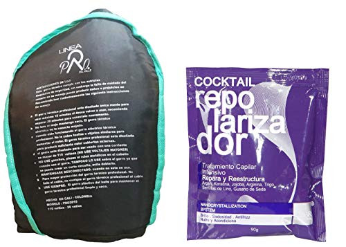 Repolarizer L'mar _ Nutrients for Lifeless and Damaged Hair Plus Electric Cap _ Repolarizador Lmar Cabello muy maltratado sin vida Tratamiento Plus Gorro electrico Repolarizer L'mar _ Nutrients for Lifeless and Damaged Hair Plus Electric Cap _ Repolarizador Lmar Cabello muy maltratado sin vida Tratamiento Plus Gorro electrico