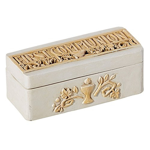 First Communion Decorative Keepsake Box, 3 1/2 Inch