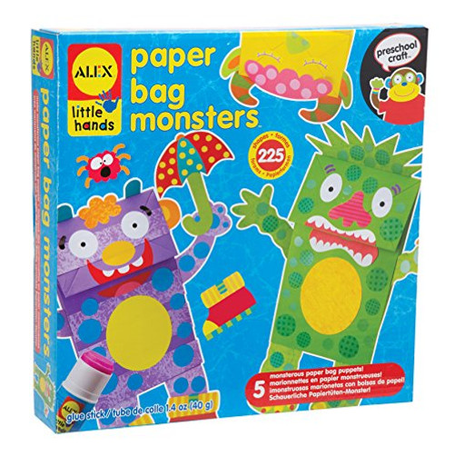 ALEX Toys Little Hands Paper Bag Monsters ALEX Toys Little Hands Paper Bag Monsters