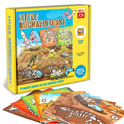 Kidpal Dinosaur Puzzle Board Game for Kids Age 3 4 Years Old Toddler Game Jigsaw Puzzle Toy STEM Educational Toy for Children Boys and Girls 2_3 Years Old Junior Travel Board Games Family Board Games Kidpal Dinosaur Puzzle Board Game for Kids Age 3 4 Years Old Toddler Game Jigsaw Puzzle Toy STEM Educational Toy for Children Boys and Girls 2_3 Years Old Junior Travel Board Games Family Board Games