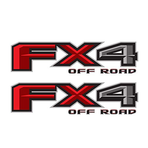 TIRESFX FX4 Off Road Decal Replacement Sticker Ford F 150 Bedside Emblem for 4x4 Truck Super Duty F250 F350 F450
