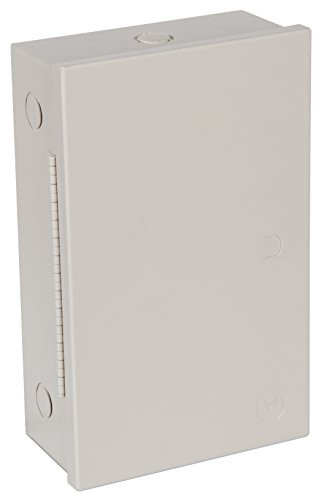 Safety Technology International, Inc. STI-EM07123.5 Metal Protective Cabinet, UL/cUL Type1, Powder Coated, Piano Hinge, 7" x 12" x 3.5"