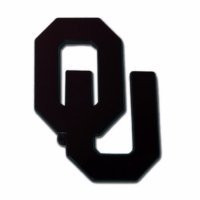 University of Oklahoma _ inch OU inch _ Emblem _ Black
