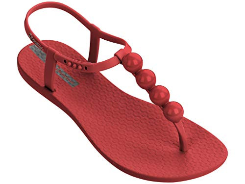 Ipanema Pearl Women's Sandals_ Red Silver _7 US_