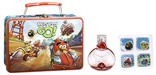 Angry Birds Rovio Metallic Case Angry Birds Go! EDT and Button Stickers, 50 mL