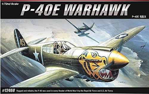 Academy Plastic Model Kits 1 72 P_40E The Fighter of World War II 12468 NIB item G4W8B_48Q62770 Academy Plastic Model Kits 1 72 P_40E The Fighter of World War II 12468 NIB item G4W8B_48Q62770