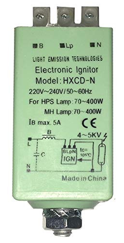 70W to 400W 230V LET Soft Start Electronic Ignitor for HPS MH