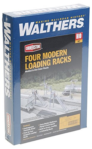Walthers SceneMaster Four Modern Loading Racks