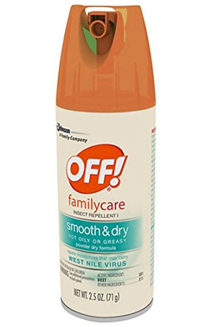 OFF! Familycare Smooth and Dry Insect Repellent 2.5 oz _71 g__4pk OFF! Familycare Smooth and Dry Insect Repellent 2.5 oz _71 g__4pk