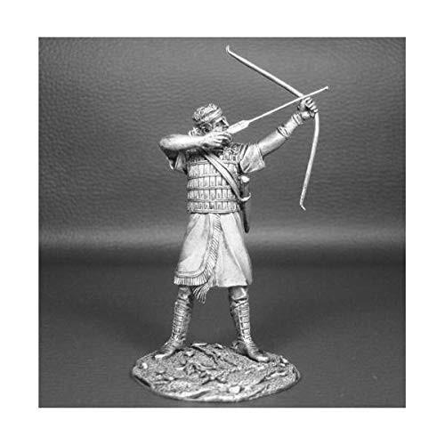 Tin Figure Assyrian Archer 7th Century BC E_001 Tin Figure Assyrian Archer 7th Century BC E_001