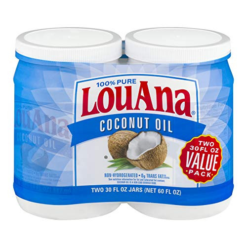100 Percent  Pure LouAna Coconut Oil _ 2 PK_ 2.0 CT