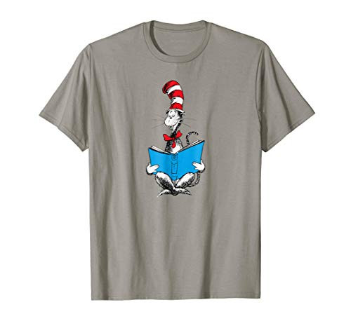 Dr. Seuss Reading Cat T_shirt