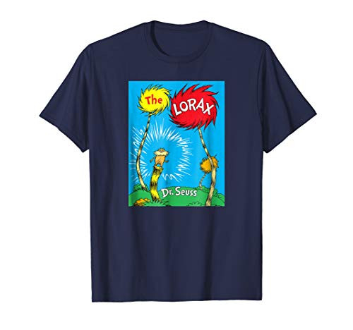 Dr. Seuss The Lorax Book Cover T_shirt