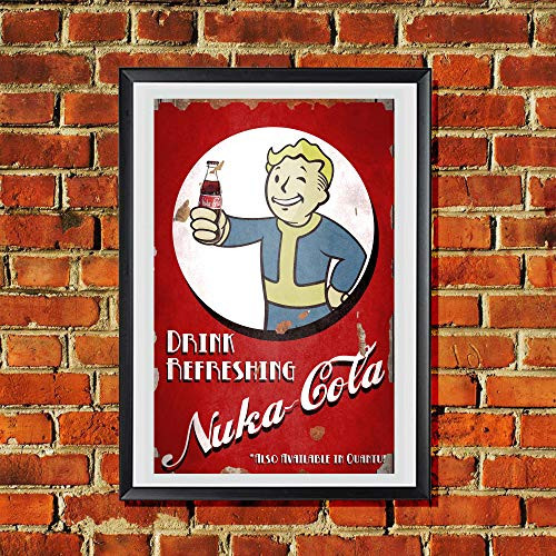 Fallout inch Drink Refreshing Nuka Cola inch  Original Art Print 11x17