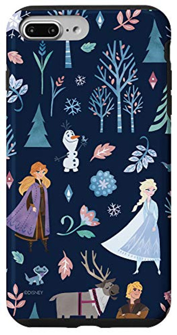 iPhone 7 Plus 8 Plus Disney Frozen 2 Anna Elsa Olaf Kristoff Sven Bruni Print Case iPhone 7 Plus 8 Plus Disney Frozen 2 Anna Elsa Olaf Kristoff Sven Bruni Print Case