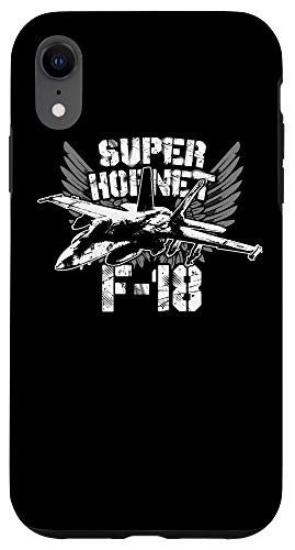 iPhone XR F A_18 Super Hornet USAF Multirole Fighter USA Patriotic Case