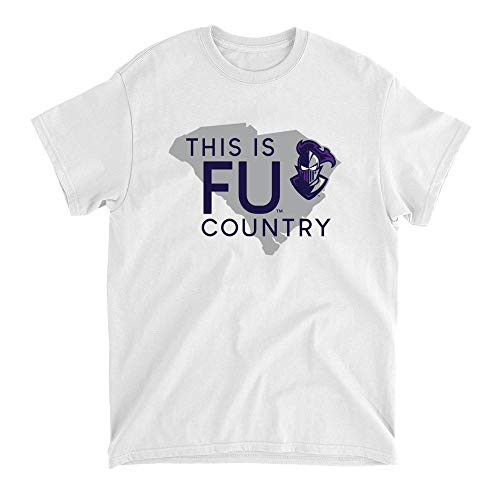 Official NCAA Furman University Paladins _ FURCNTRY_ G.A.5000_ WHT_ XL