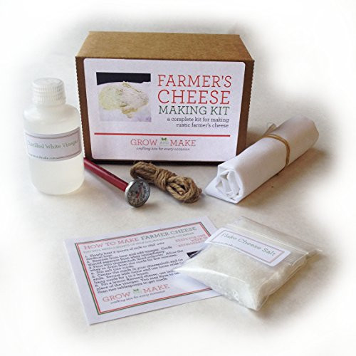 Farmer's Cheese Making Kit - Learn how to make home made cheese