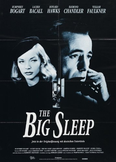 The Big Sleep Movie Poster _27 x 40 Inches _ 69cm x 102cm_ _1946_ Swiss Style F __Humphrey Bogart__Lauren Bacall__John Ridgely__Martha Vickers__Louis Jean Heydt__Regis Toomey_ The Big Sleep Movie Poster _27 x 40 Inches _ 69cm x 102cm_ _1946_ Swiss Style F __Humphrey Bogart__Lauren Bacall__John Ridgely__Martha Vickers__Louis Jean Heydt__Regis Toomey_