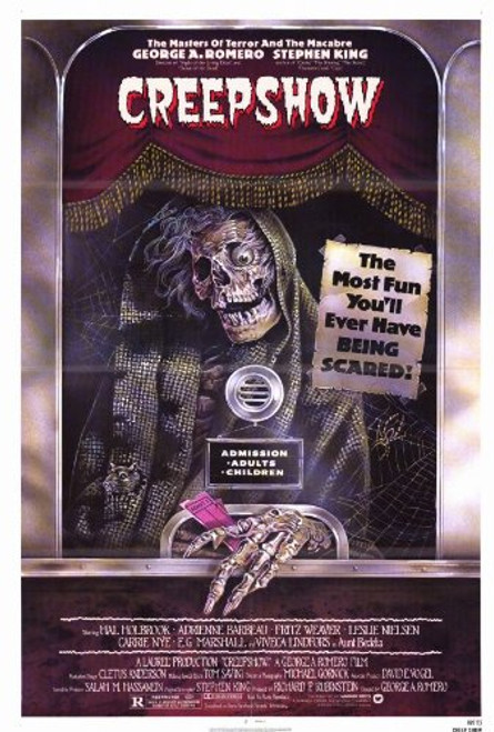 Creepshow Movie Poster _27 x 40 Inches _ 69cm x 102cm_ _1982_ Style B __Hal Holbrook__Adrienne Barbeau__Viveca Lindfors__E.G. Marshall__Stephen King__Leslie Nielsen_