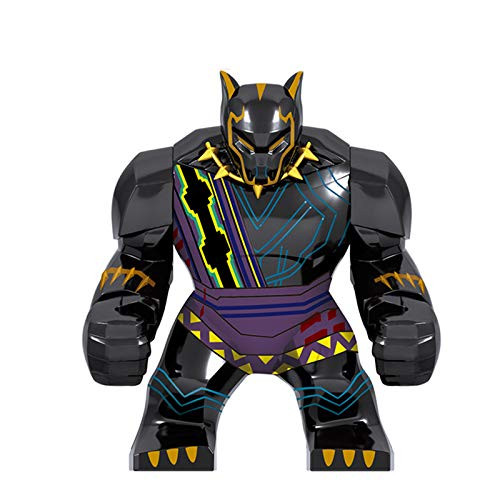 F and J Building Blocks Super Heroes Iron Man War Machine Buster Mech Armor A_16 Action Figure Toy_Black_