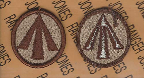 US Army Military Traffic Management MTM Command Desert DCU Patch m e