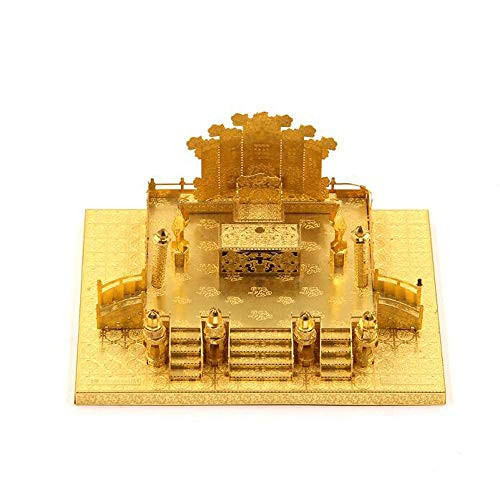 Microworld 3D Metal Nano Puzzle Zhengda Guangming Palace Building Assemble Model Kit J039_G DIY 3D Laser Cut Jigsaw Toy