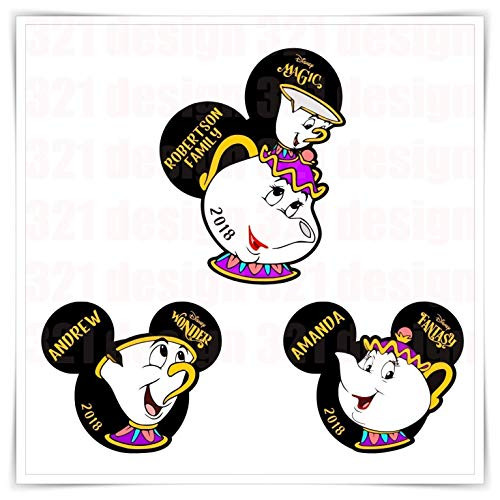Personalized Disney Inspired Mrs. POTTS Teapot from Beauty and the Beast Magnet. CHIP Teacup Magnet. Custom Door Magnet Personalized Disney Inspired Mrs. POTTS Teapot from Beauty and the Beast Magnet. CHIP Teacup Magnet. Custom Door Magnet