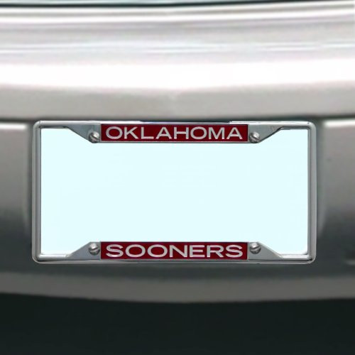 NCAA Oklahoma Sooners License Plate Frame