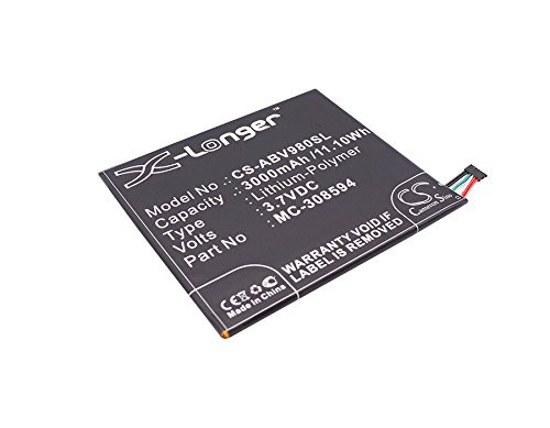 Battery Replacement for AZ K Fire 7 5Tth Gen SV98LN MC_308594 _3000mAh 3.7V_
