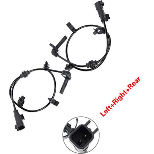 CTCAUTO Left Plus Right Plus Rear 2PCS ABS Sensor Wheel Speed Sensor Fits for 2012_2015 B uick Verano 2016 Chevy Cruze Limited 2011 2012 2013 2014 2015 Chevy Cruze 2011 2012 2013 2014 2015 Chevy Volt