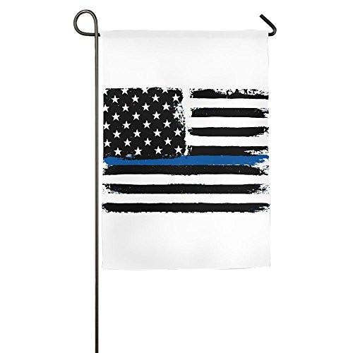 JJKKFG_H American Flag With Thin Blue Line _ Garden Decorative Demonstration Party Flag JJKKFG_H American Flag With Thin Blue Line _ Garden Decorative Demonstration Party Flag