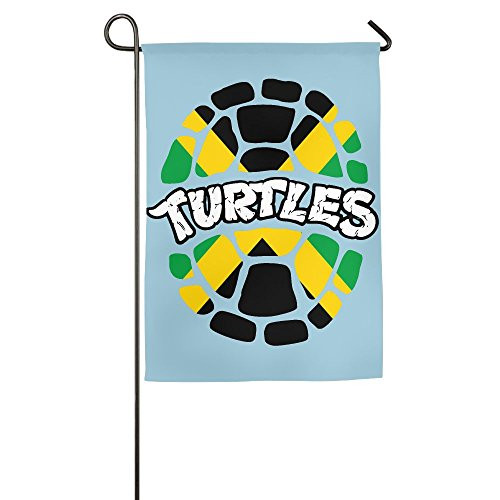 JJKKFG_H Turtle Shell Jamaican Flag _ Garden Decorative Demonstration Party Flag