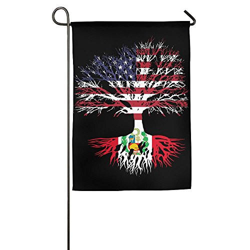 JJKKFG_H American Grown With Peruvian Roots _ Garden Decorative Demonstration Party Flag JJKKFG_H American Grown With Peruvian Roots _ Garden Decorative Demonstration Party Flag
