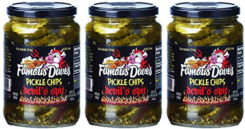 Famous Dave's Pickles _Devil's Spit Pickle Chips 3_pk_