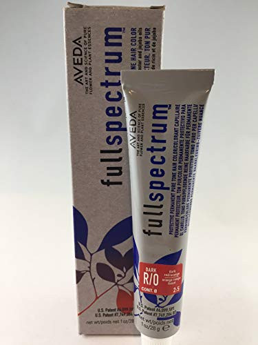 Aveda Full Spectrum Permanent Pure Tone Hair Color Dark R O 1 oz