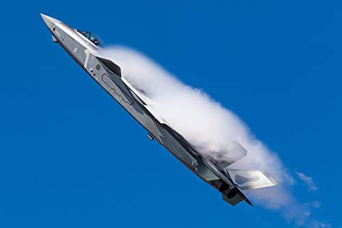 Home Comforts Military Chengdu J_20 Jet Fighters Jet Fighter Aircraft Warplane 8_12 Inch by 18 Inch Laminated Poster with Bright Colors and Vivid Imagery_Fits Perfectly in Many Attractive Frames
