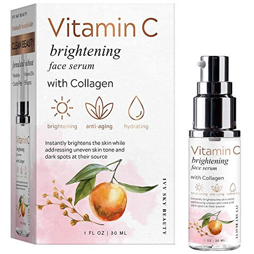 Ivy Sky Beauty Vitamin C Brightening Face Serum 1oz   30ml