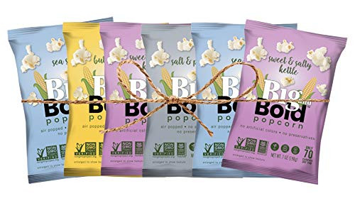 Poptime Big and Bold Air_Popped Popcorn Variety Pack_ 6_7oz Bags _6 Pack__ Non_GMO_ Gluten Free_ Kosher Poptime Big and Bold Air_Popped Popcorn Variety Pack_ 6_7oz Bags _6 Pack__ Non_GMO_ Gluten Free_ Kosher