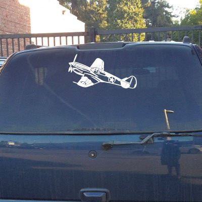 P_40 Warhawk Vinyl Decal Big