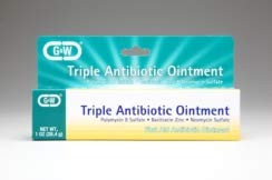 G  and  W Triple Antibiotic Ointment First Aid 1 Oz. Tube _3_
