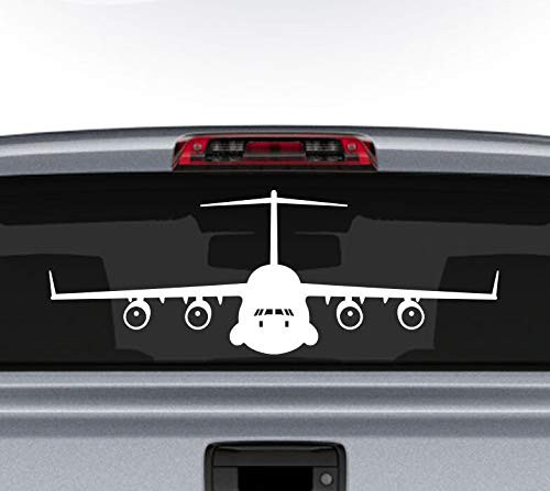 Funny Car Sticker C_17 Globemaster III Sticker Die Cut Decal _ Self Adhesive Vinyl Decal for Car Truck Bumper Window
